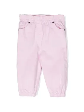 stella mccartney Pantaloni ricamo conchiglia