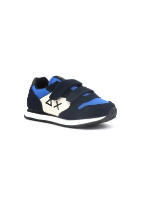 SUN68 Boy's Tom Color Sneaker Bimbo Navy Blue Z43307B