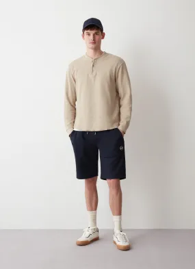 Sweatshirt Bermuda shorts with pocket