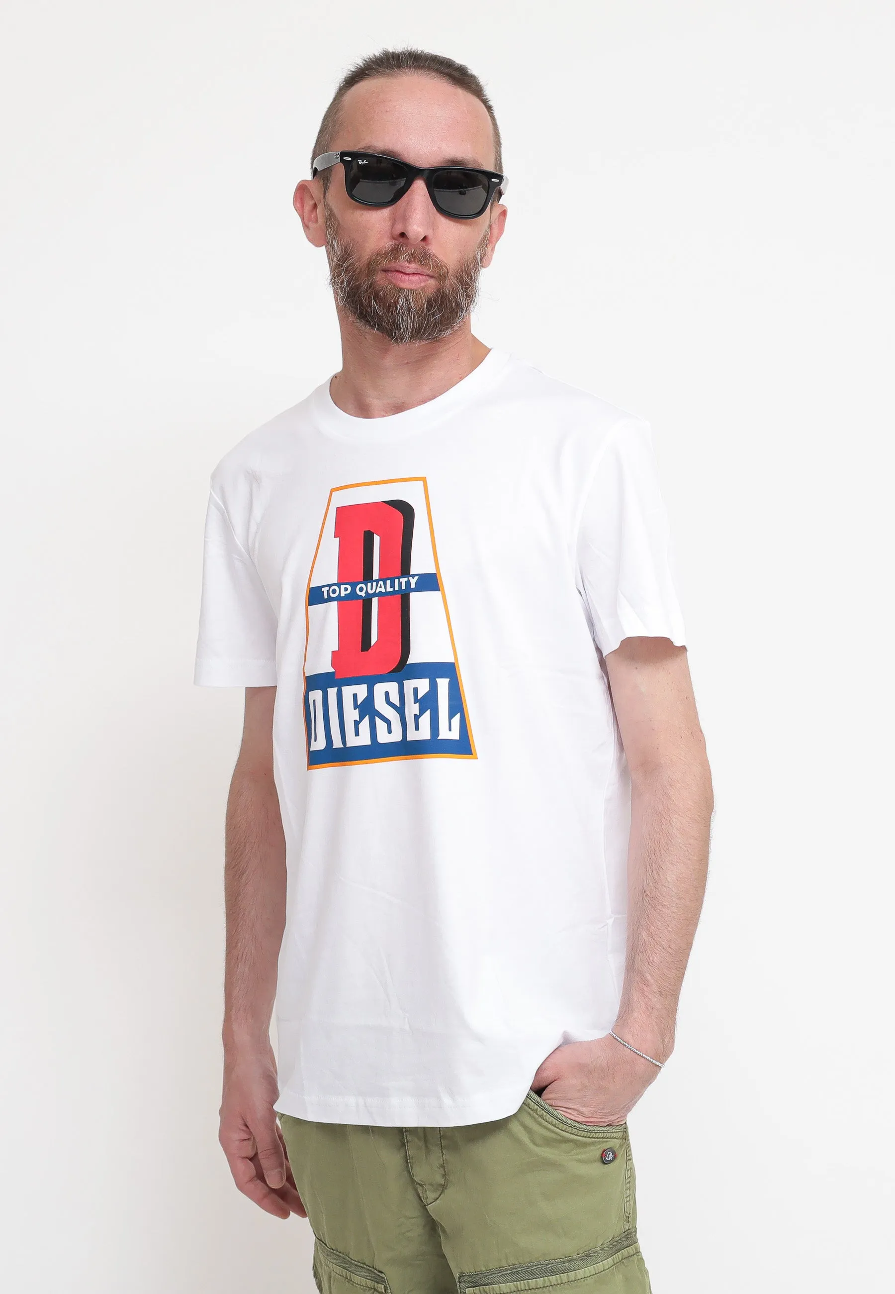 T-Diegor K61 T-Shirt - White