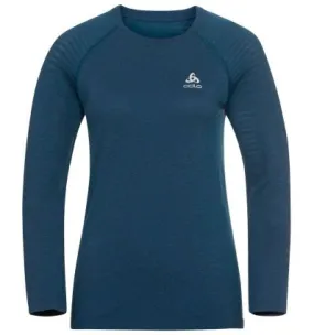 T-shirt Odlo Essential Seamless (blue wing teal melange) uomo