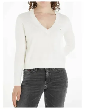 TOMMY JEANS MAGLIA DONNA,TJW ESSENTIAL VNECK