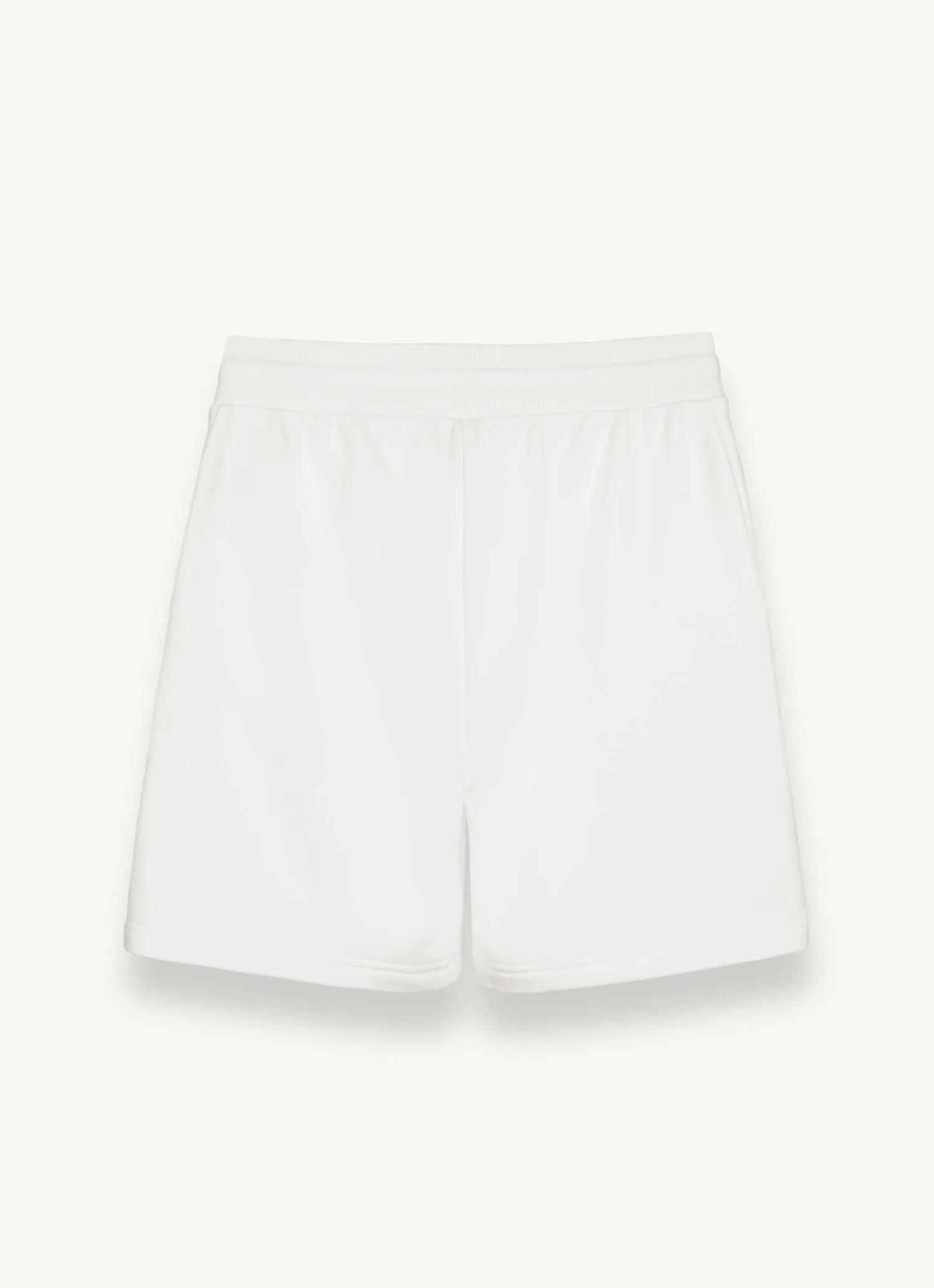 Varsity plush Bermuda shorts