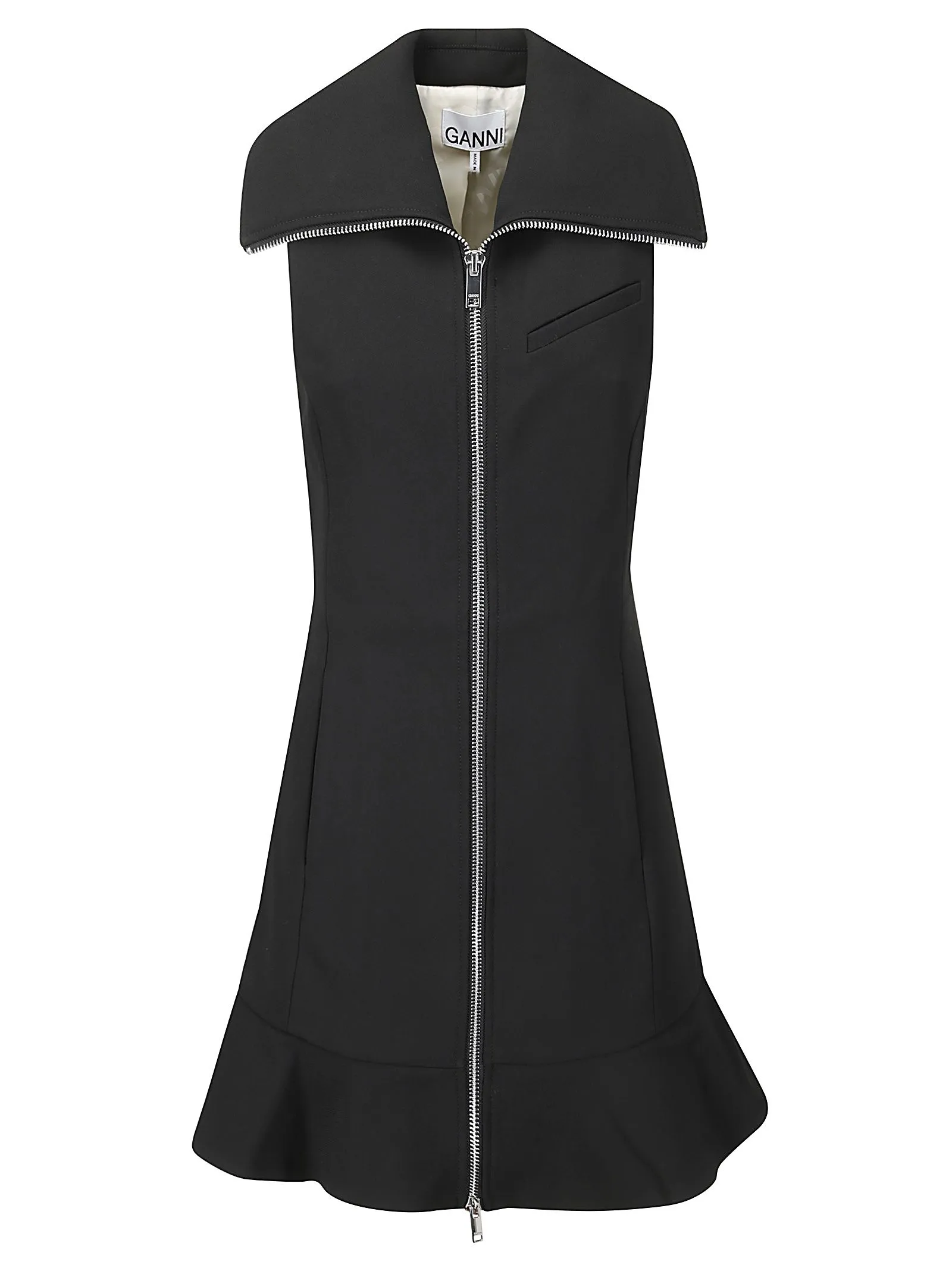 Vestito corto - Bonded Crepe Mini Dress