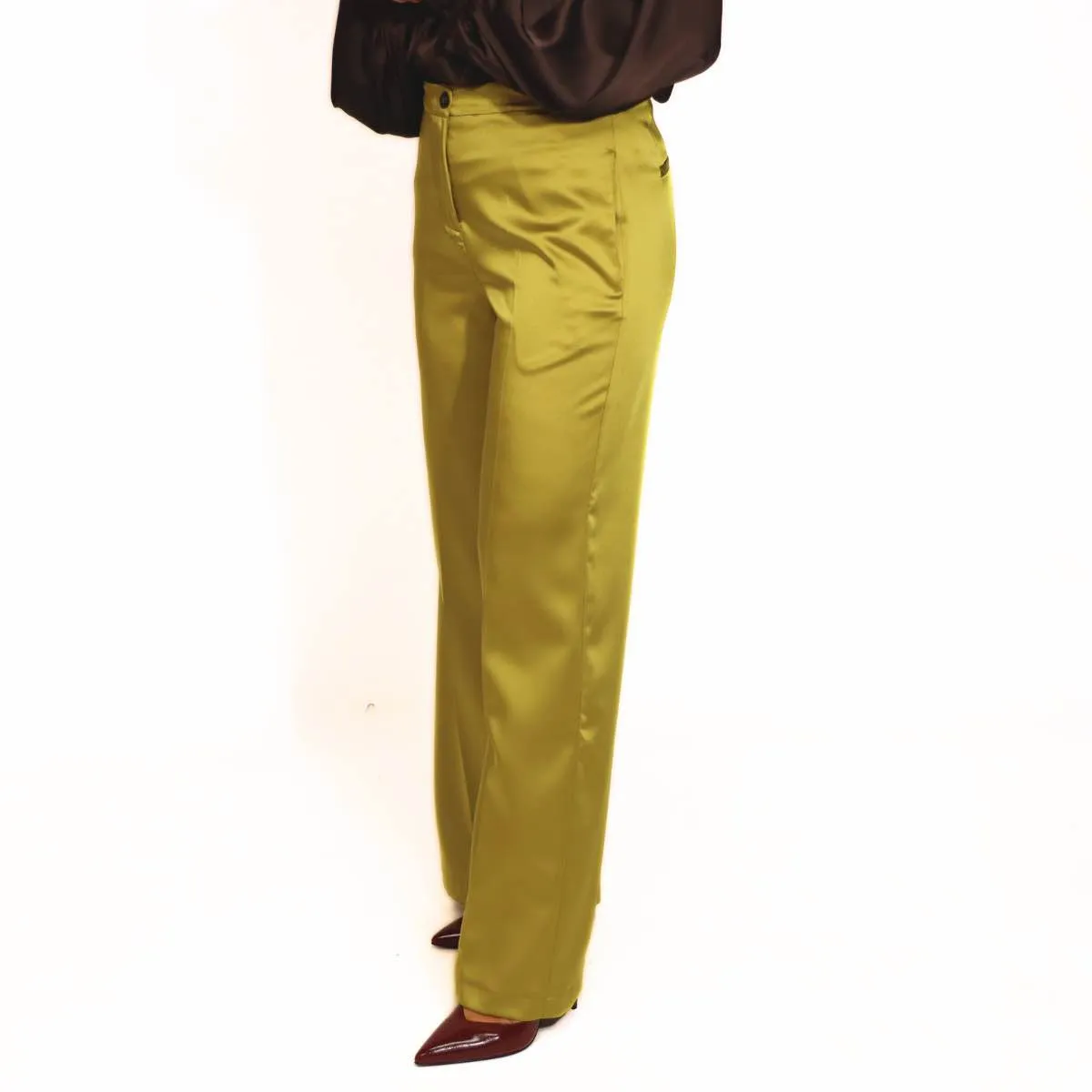 VICOLO PANTALONE 1590 LIME  