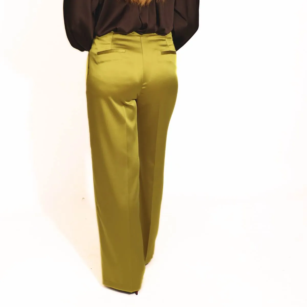 VICOLO PANTALONE 1590 LIME  