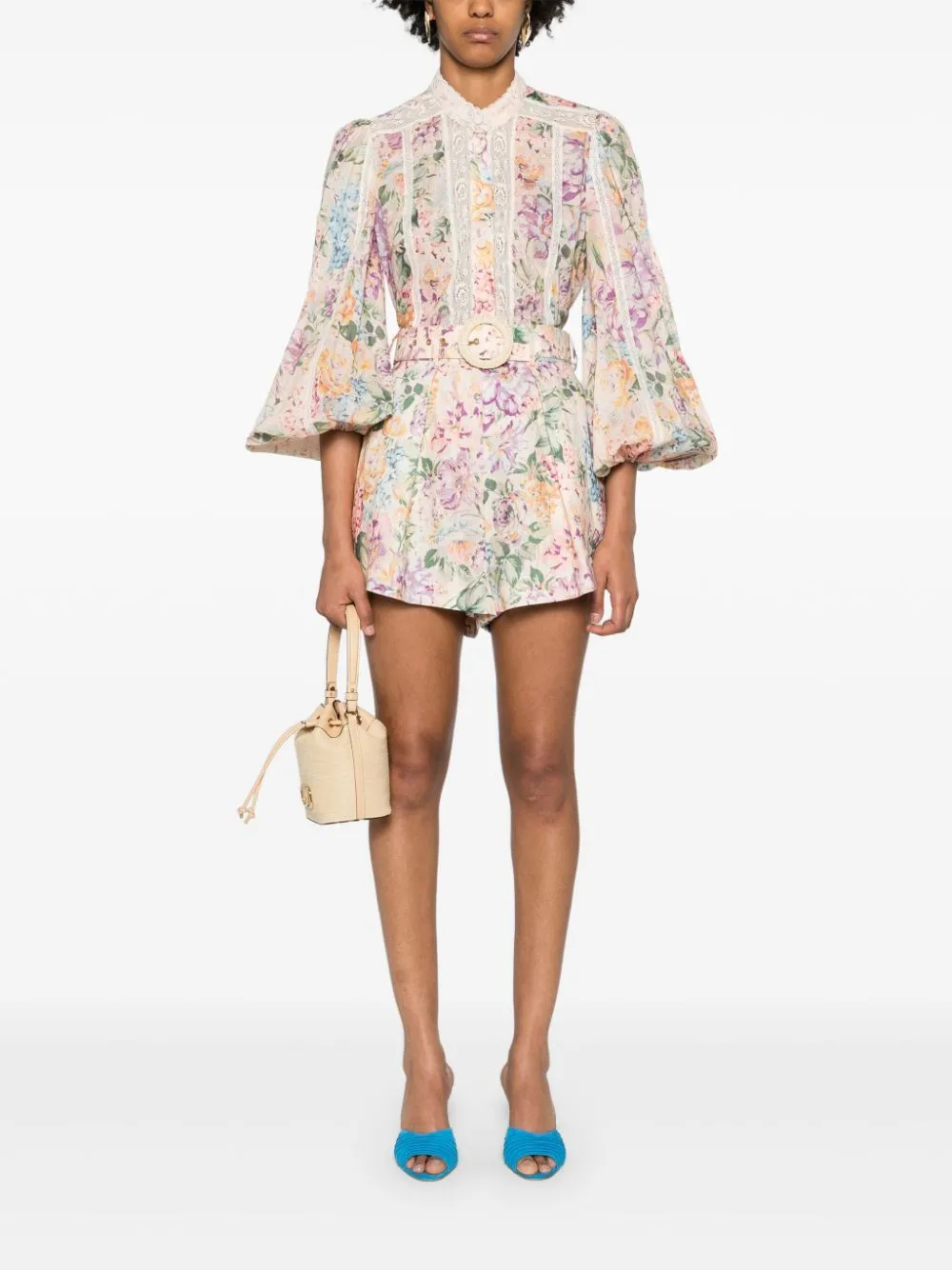 ZIMMERMANN Blusa floreale